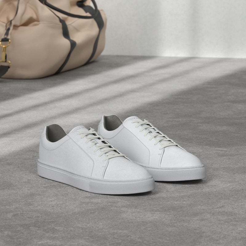 Cole Haan Mens Grand Series Jensen Sneaker, White,13 - Image 2